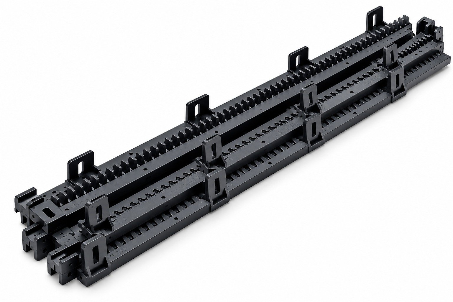 LD WHEEL Black Nylon Gear Rack