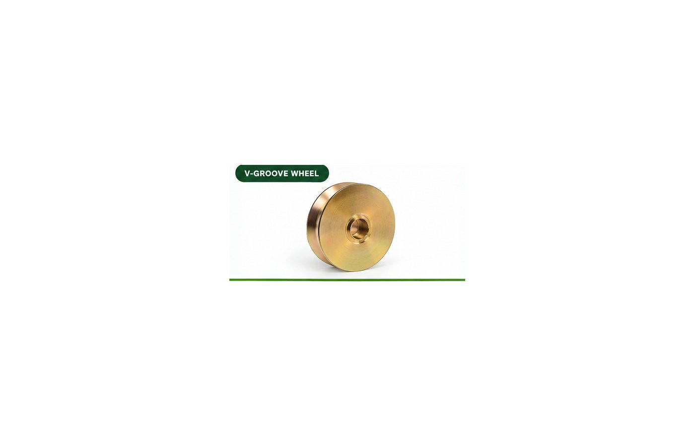 LD WHEEL Normal Wheel with 1 Bearing V Groove
