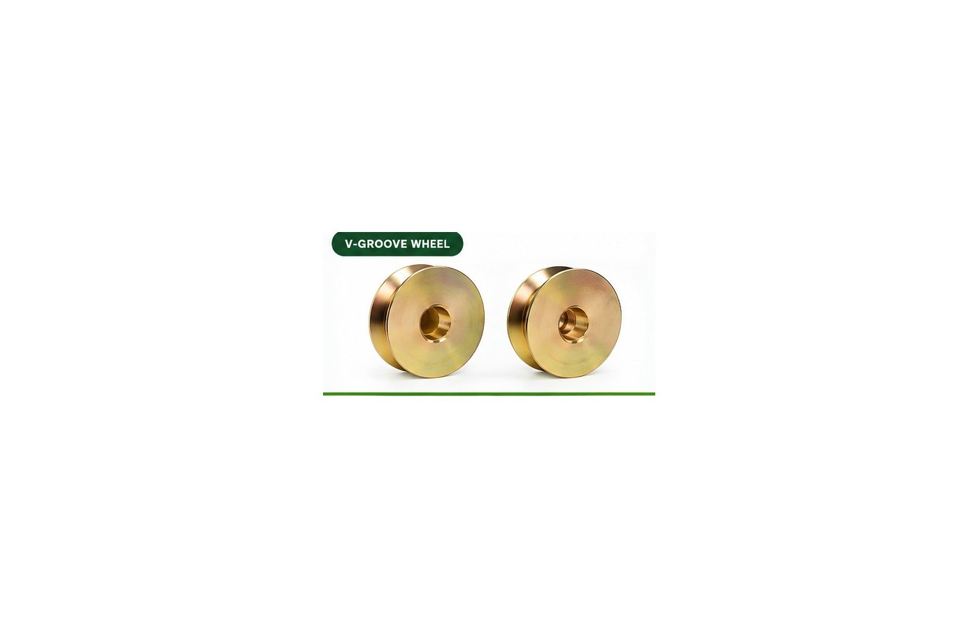 LD WHEEL Normal Wheel with 2 Bearings V Groove