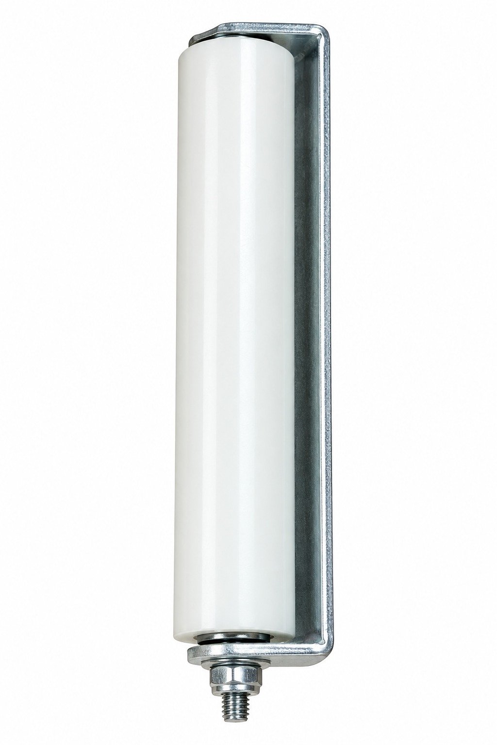 LD WHEEL Large White Nylon Guide Roller