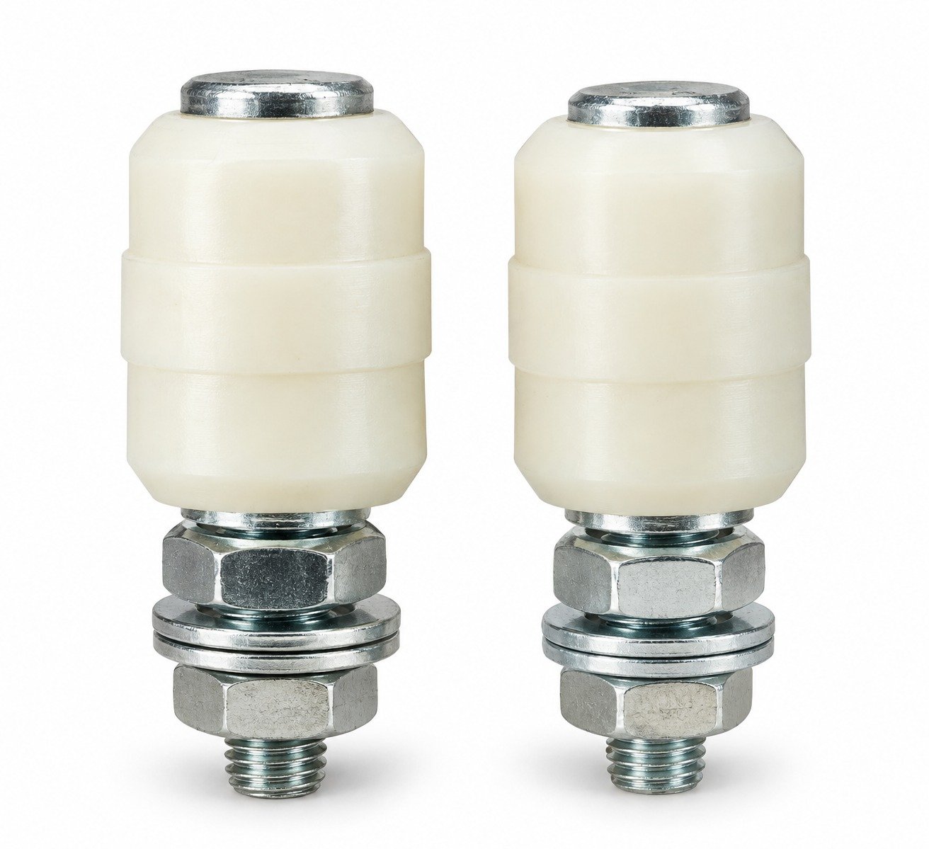 LD WHEEL White Nylon Guide Rollers